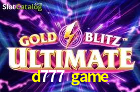 Bônus Generosos e Exclusivos no d777 game para Você!